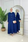ADA ELBİSE-SAKS MAVİ Saks Mavisi