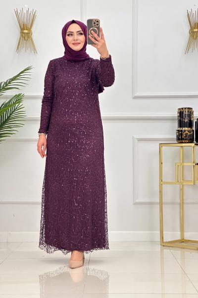 ALA ABİYE-MÜRDÜM Mürdüm