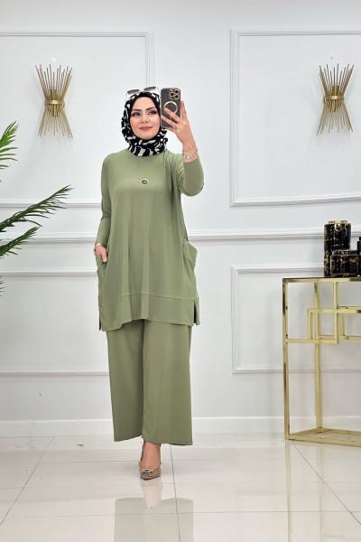 Almina Takım - Mint Yeşili Mint Yeşili