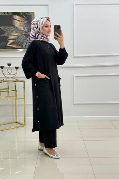 ARZU TAKIM -SİYAH Siyah