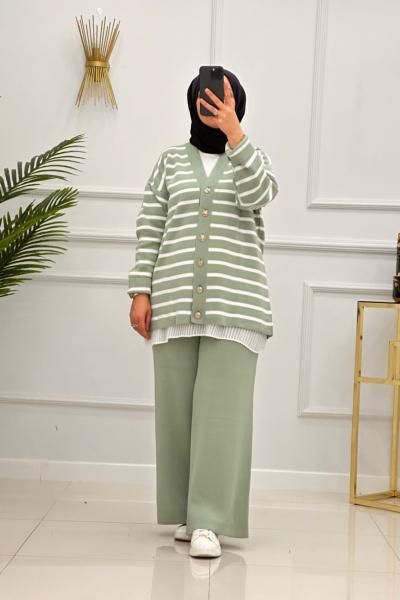 AYSİMA TRİKO TAKIM-MİNT YEŞİLİ Mint Yeşili