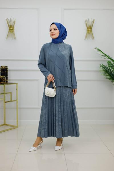 AYSUN ETEKLİ TAKIM-ANTRASİT Antrasit