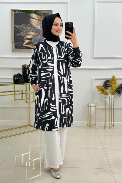 SCUBA BORU PAÇA PANTOLON Siyah