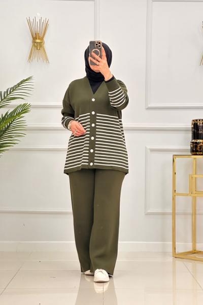 BELGİN TRİKO TAKIM-HAKİ Haki