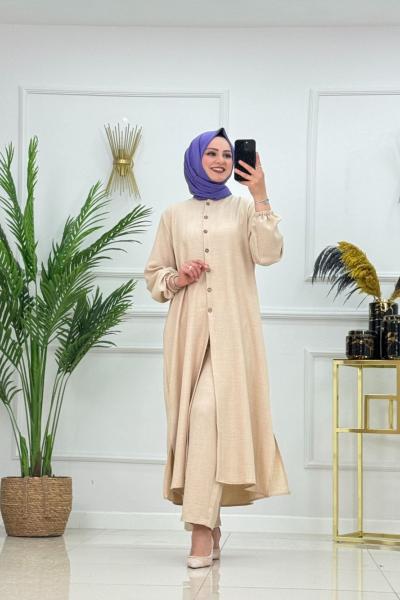 Betül Takım Bej