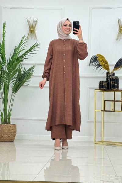 Betül Takım Kahverengi