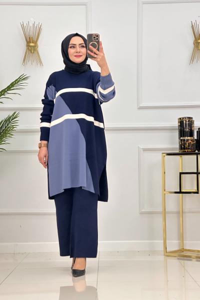 BEYZA TRİKO TAKIM-LACİVERT Lacivert