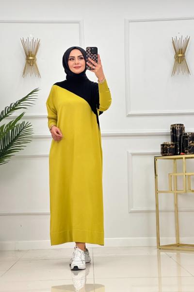 BUKET TRİKO TUNİK-YAĞ YEŞİLİ Yağ Yeşili