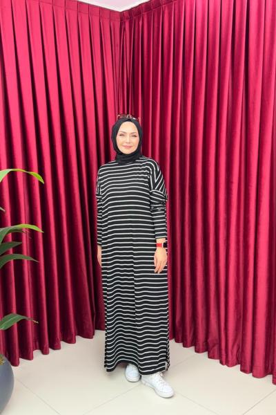 COMFY PENYE ELBİSE - SİYAH Siyah