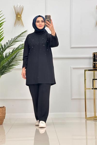 ECRİN TAKIM-SİYAH Siyah