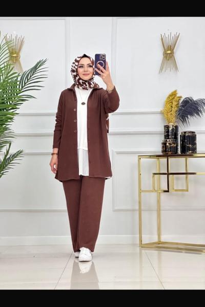 ELSA TAKIM-KAHVERENGİ Kahverengi