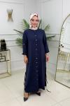 ESİNTİ FERACE - LACİVERT  Lacivert