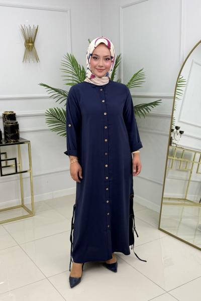 ESİNTİ FERACE - LACİVERT  Lacivert