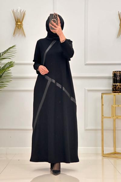 ETKİN ELBİSE-SİYAH Siyah