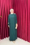 EVİE ELBİSE-ZÜMRÜT Zümrüt