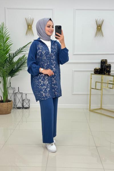 EZGİ TAKIM -İNDİGO İndigo mavi