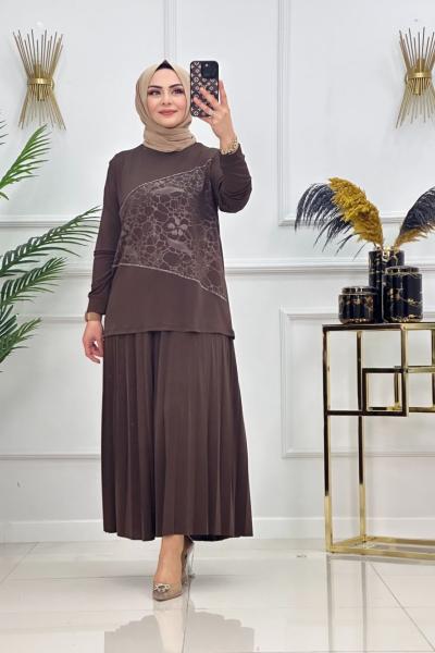 Ferda Takım- Kahverengi Kahverengi