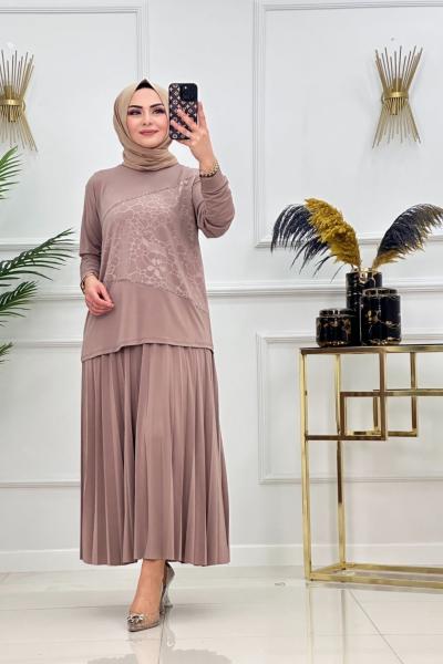 Ferda Takım-Bej Bej