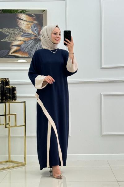 FERYAL TAKIM LACİVERT  Lacivert