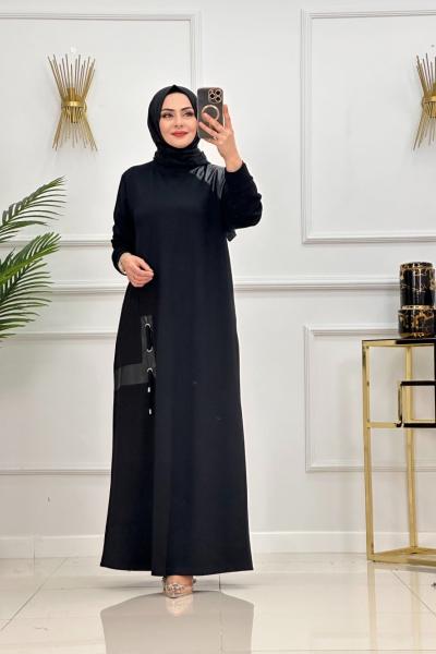 FİLİZ ELBİSE-SİYAH Siyah