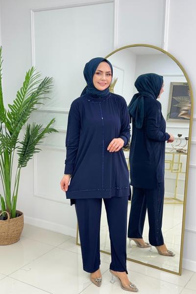 HASRET SANDY TAKIM - LACİVERT Lacivert