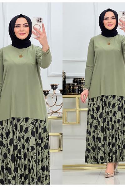 Hümeyra Takım Mint Yeşili