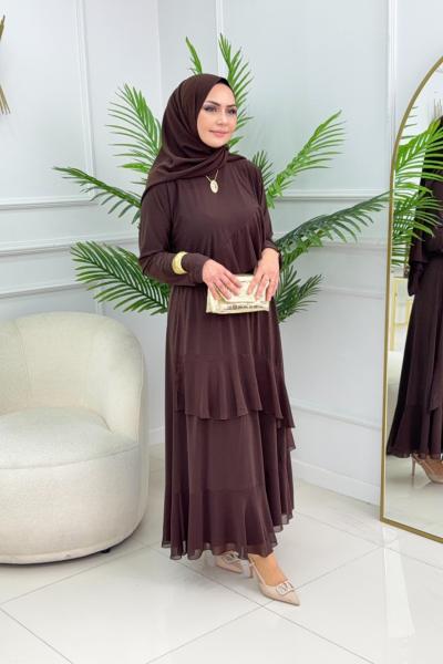 HÜSNA ETEKLİ TAKIM - ACI KAHVE Acı Kahve