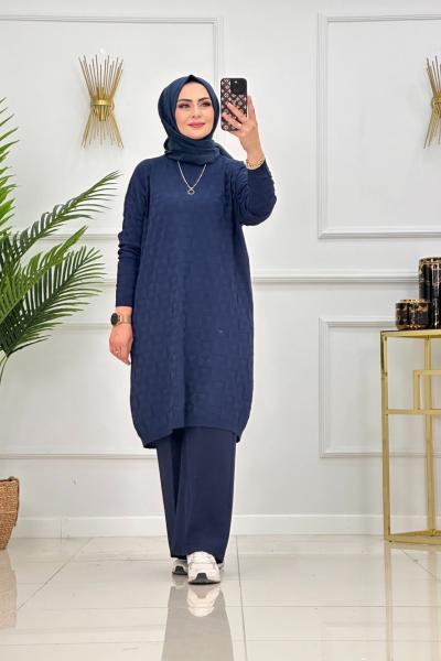 İKBAL TUNİK-LACİVERT Lacivert