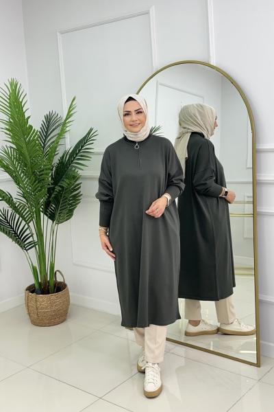 IŞIK TUNİK - HAKİ  Haki