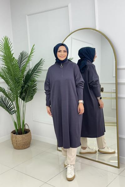 IŞIK TUNİK - ANTRASİT  Antrasit