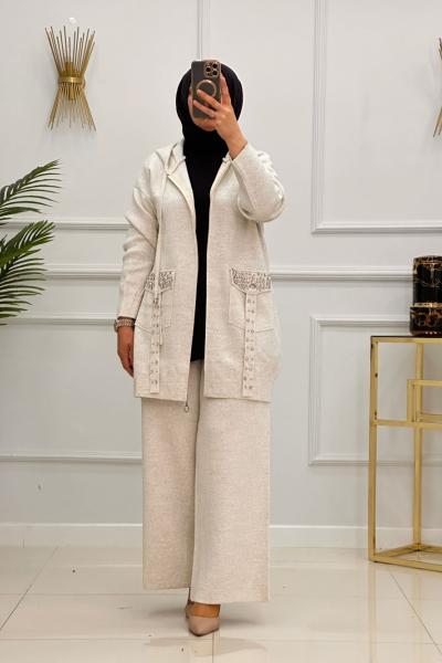 LİNET TAKIM - KREM  Krem