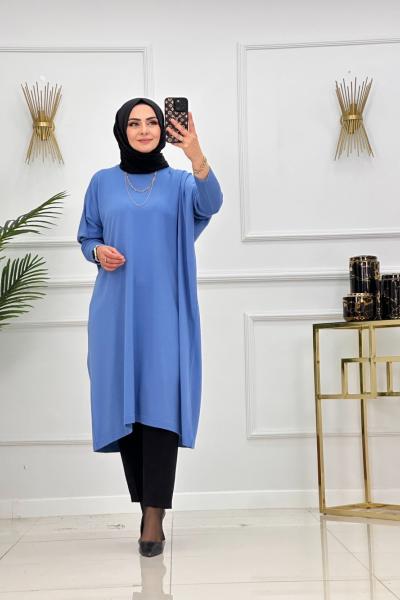 LOREN TUNİK-BEBE MAVİSİ Bebe Mavisi