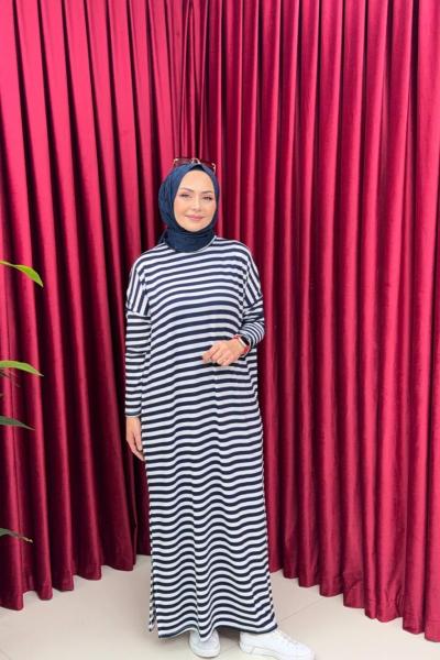 LUMA ELBİSE - LACİVERT  Lacivert