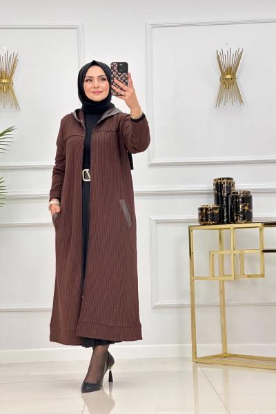 MERVE KAP-KAHVERENGİ Kahverengi