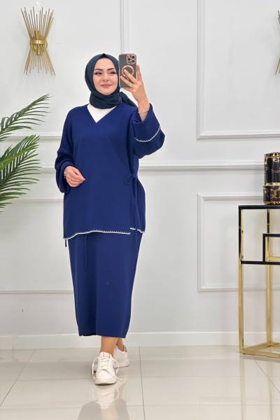 MİMOZA TAKIM-LACİVERT Lacivert