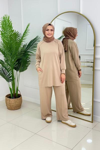 MİNA TAKIM - BEJ  Bej
