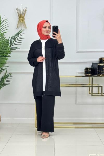 NAGEHAN TAKIM SİYAH  Siyah