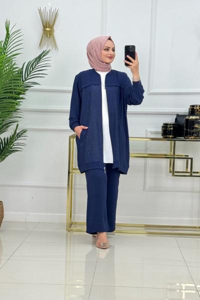 NAGEHAN TAKIM- LACİVERT  Lacivert