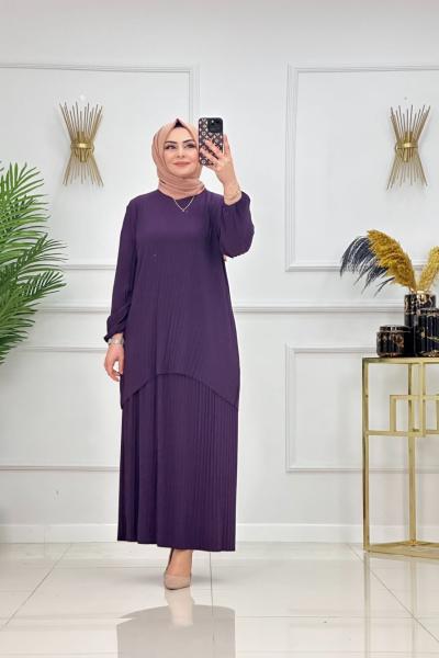 Nida Etekli Takım Mor