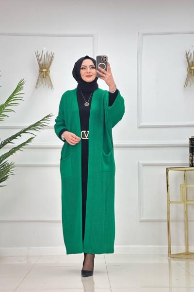 NİLAY TRİKO HIRKA-ZÜMRÜT Zümrüt