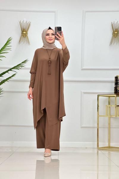 Piraye Takım Kahverengi