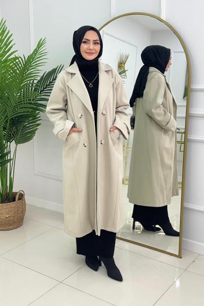 PREMIUM KAŞE KABAN - BEJ Bej