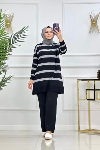 REYYAN -SİYAH-gri  Gri Siyah