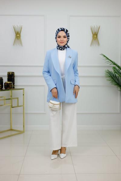 RÜYA CEKET-BEBE MAVİSİ Bebe Mavisi