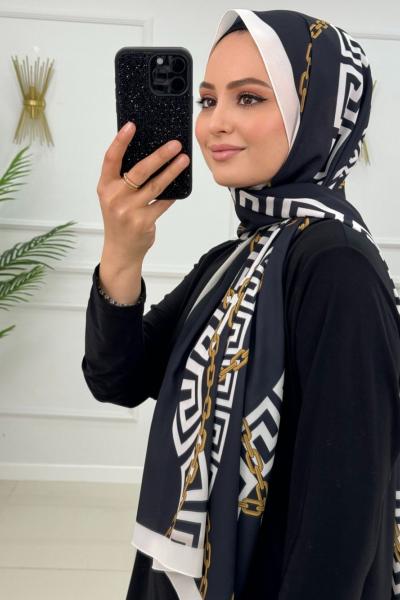 Şal Siyah Beyaz