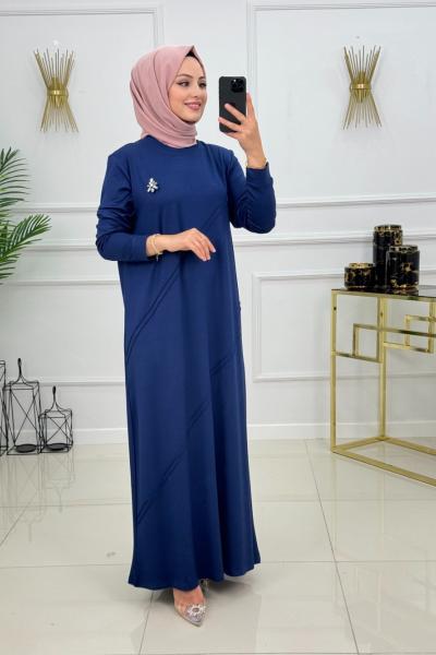 SEDA ELBİSE - MAVİ Mavi