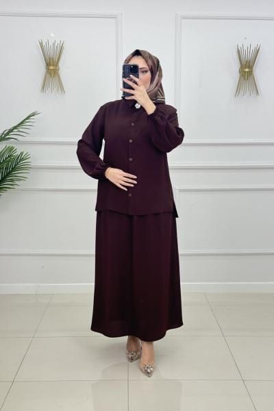 SELİN ETEKLİ TAKIM-ACI KAHVE Acı Kahve