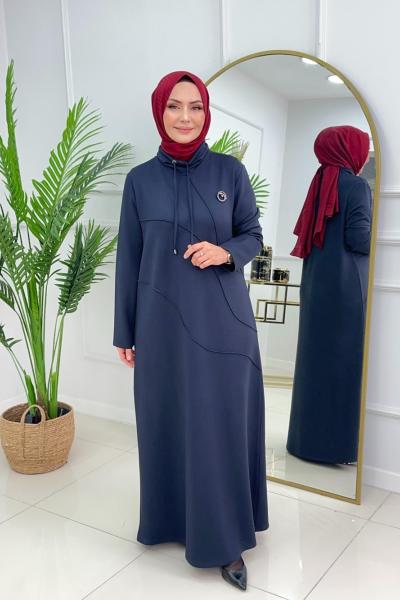 SEREN OYSHO ELBİSE - DUMAN Duman