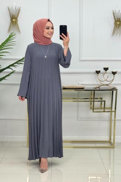 Şevval Elbise -Antrasit  Antrasit