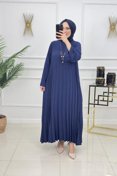ŞEVVAL ELBİSE-LACİVERT Lacivert